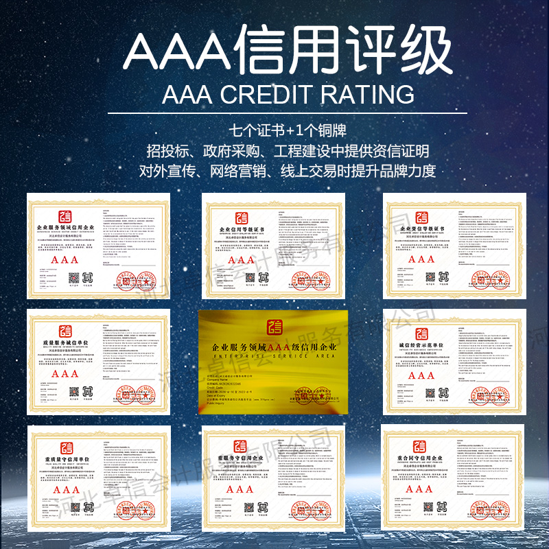 AAA企業(yè)認(rèn)證 AAA企業(yè)認(rèn)證